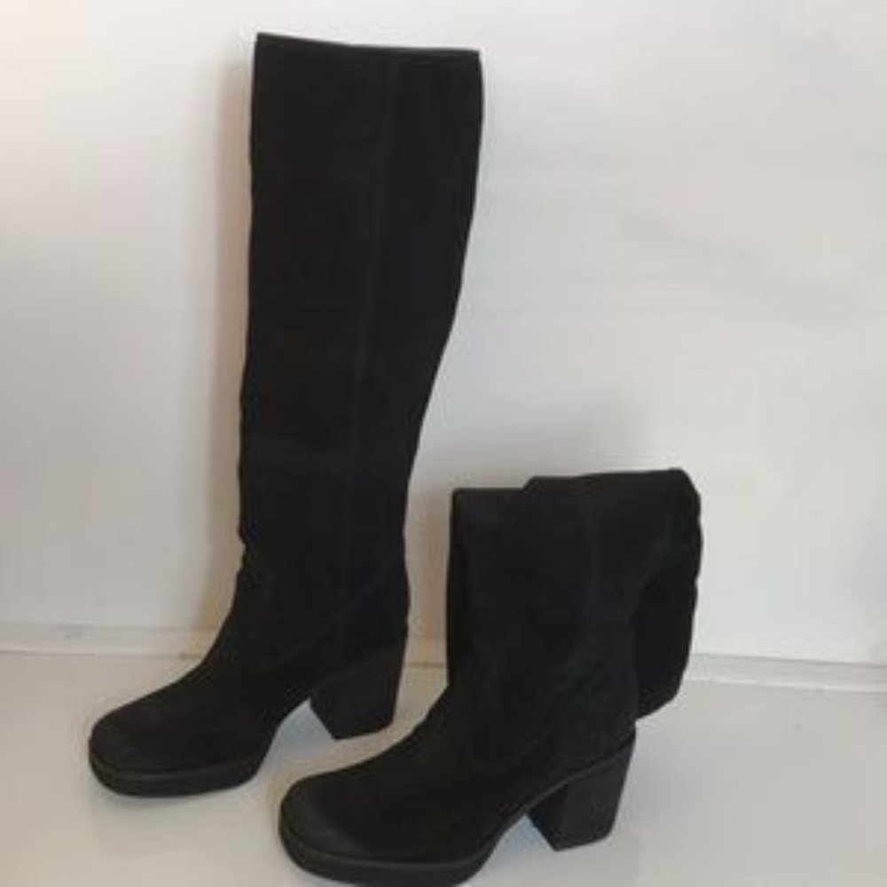 Zodiac Pauma Suede Tall Shaft Pull-On Boots - Picture 4 of 10